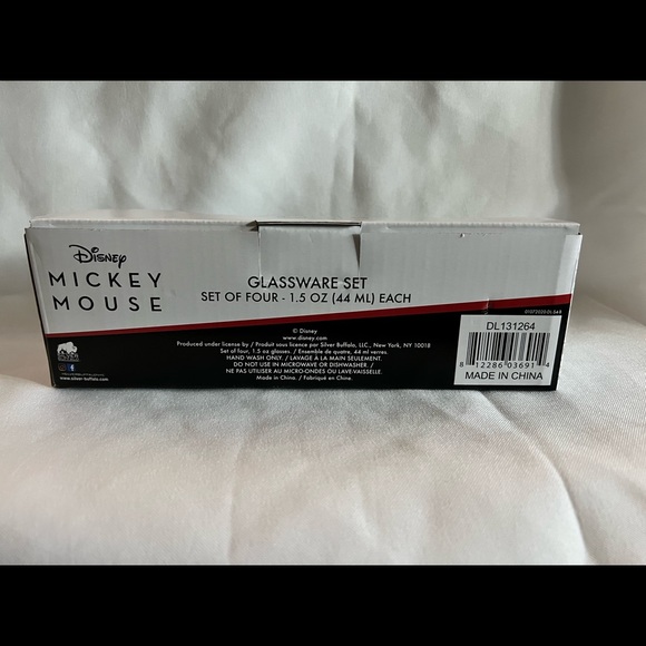 MICKEY MOUSE SHOT GLASSES - Picture 3 of 4